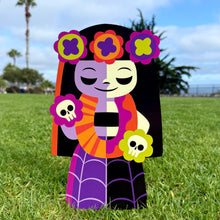 Jeff Granito’s ‘Hula Ghoulies’ Metal Yard Stake Set of THREE (3)