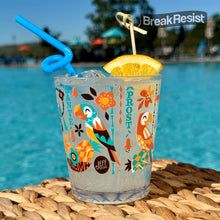 Jeff Granito's 'Birds Singing Words' BreakResist Cocktail Tumbler  - Pre-Order
