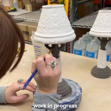 Dodge Hula Girl Lamp ceramic tiki mug - Limited Run - Laguna Studio, Made in USA - Made to Order, Shipping Weekly