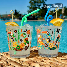 Jeff Granito's 'Birds Singing Words' BreakResist Cocktail Tumbler  - Pre-Order