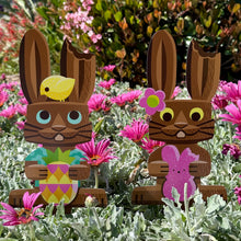 Jeff Granito's 'Sweet Treat Bunny' Metal Yard Stakes Set of TWO (2) - Pre-Order
