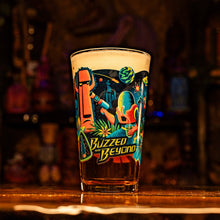 Jeff Granito's 'Buzzed and Beyond' Pint Glass (1) - Ready to Ship!