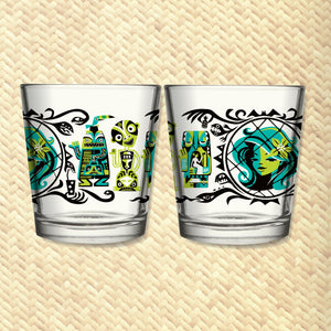 Jeff Granito's 'Calling All Spirits' Mai Tai Cocktail Glass (1) - Pre-Order