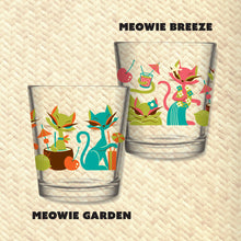 Jeff Granito's 'Meowie Wowie' Mai Tai Cocktail Glass (1) - Ships Late April/early May!