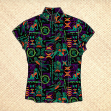 Jeff Granito's 'Creature Feature' - Classic Aloha Button Up-Shirt - Womens - Ready-to-Ship!