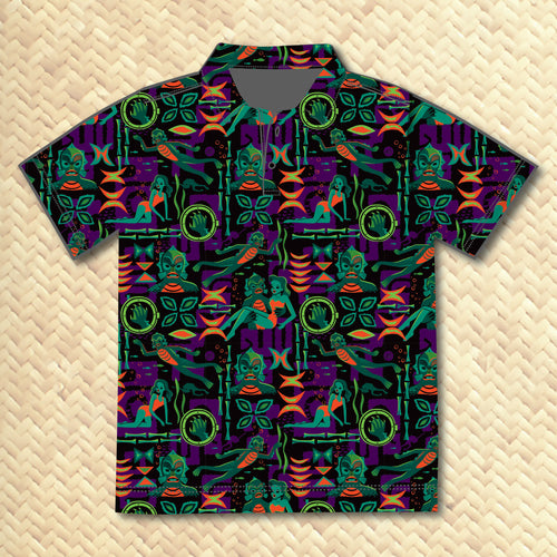 Jeff Granito's 'Creature Feature' Men's Performance Golf Polo - Pre Order - Shipping Included!