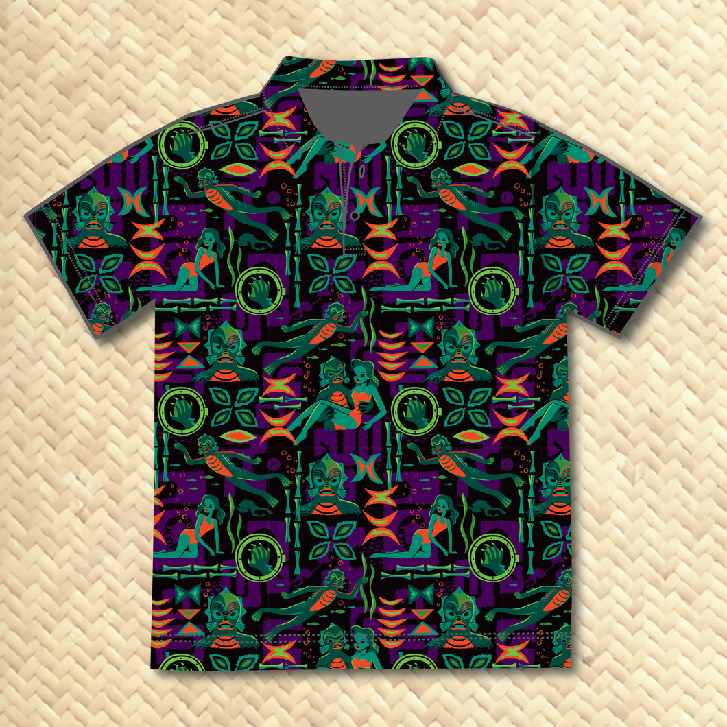 Jeff Granito's 'Creature Feature' Men's Performance Golf Polo - Pre Order - Shipping Included!