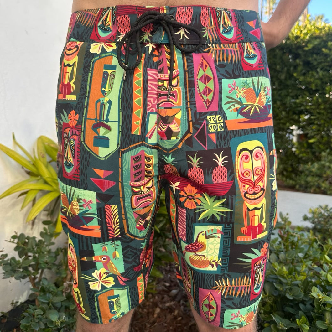 'Gateway to Tiki' Board Shorts - Pre-Order