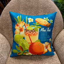Jeff Granito's 'Mai Tai Floral' Pillow Cover - Ready to Ship! (FREE SHIPPING in U.S.)