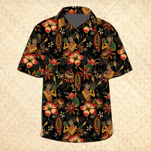 Jeff Granito's 'Doggone Tropics' Modern Fit Button-Up Shirt - Unisex - Pre-Order (FREE SHIPPING in U.S.)