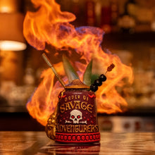 Order of Savage Adventurers Fez · Ceramic Tiki Mug · Pre-Order