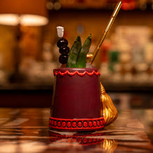 Order of Savage Adventurers Fez · Ceramic Tiki Mug · Pre-Order