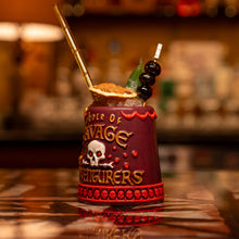 Order of Savage Adventurers Fez · Ceramic Tiki Mug · Pre-Order