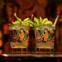 Jeff Granito's 'Doggone Tropics' Mai Tai Cocktail Glass (1) - Ready to Ship!