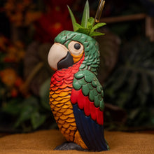 Rum Runner Macaw: Jungle · Ceramic Tiki Mug · Pre-Order