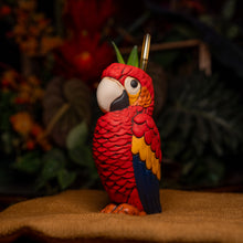 Rum Runner Macaw: Volcano · Ceramic Tiki Mug · Pre-Order