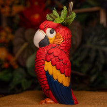 Rum Runner Macaw: Volcano · Ceramic Tiki Mug · Pre-Order