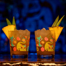 Jeff Granito's 'Meowie Wowie' Mai Tai Cocktail Glass (1) - Ships Late April/early May!