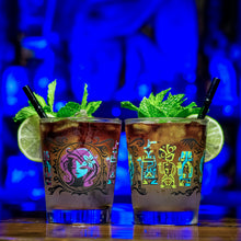 Jeff Granito's 'Calling All Spirits' Mai Tai Cocktail Glass (1) - Ready to Ship!