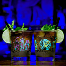 Jeff Granito's 'Calling All Spirits' Mai Tai Cocktail Glass (1) - Ready to Ship!