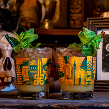 Jeff Granito's 'Bootlegger Tiki' Mai Tai Cocktail Glass (1) - Ready to Ship!