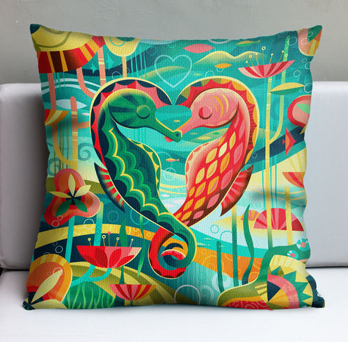 Jeff Granito's 'Deep in Love' Pillow Cover - Ready to Ship! (FREE SHIPPING in U.S.)