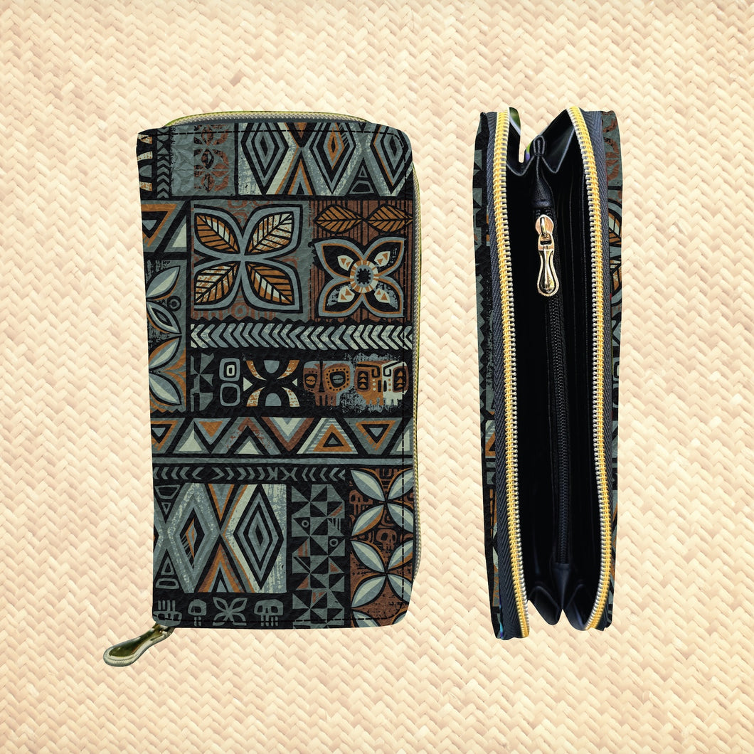 'Distant Drums Haleakala' Zippered Wallet - Rolling Pre-Order / Ready to Ship!