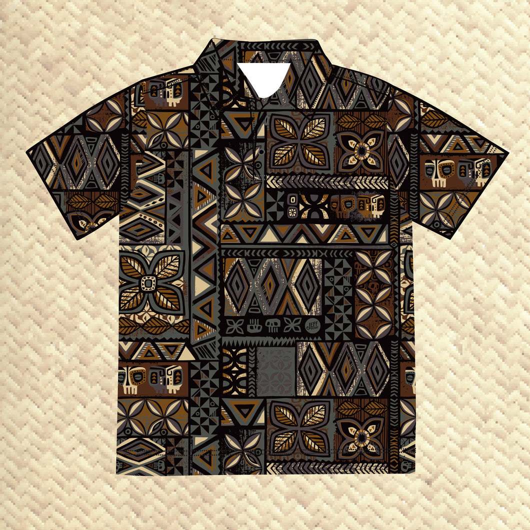 Jeff Granito's 'Distant Drums Haleakalā' Performance Golf Shirt - Pre Order - Shipping Included!