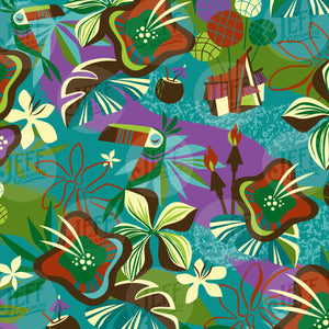 Jeff Granito's 'Escape to Adventure' Classic Aloha Button Up-Shirt - Unisex - Ready to Ship