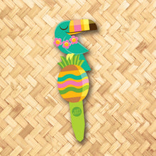 Jeff Granito's 'Toucan Pineapple Pal' Metal Yard Stake - Pre-Order!