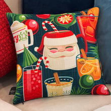 Jeff Granito's 'Warm Holiday Cheers' Pillow Cover - Ready to Ship! (FREE SHIPPING in U.S.)