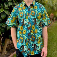 Jeff Granito's 'Mala Waikiki' Modern Fit with Flex Button-Up Shirt - Unisex - Ready to Ship!
