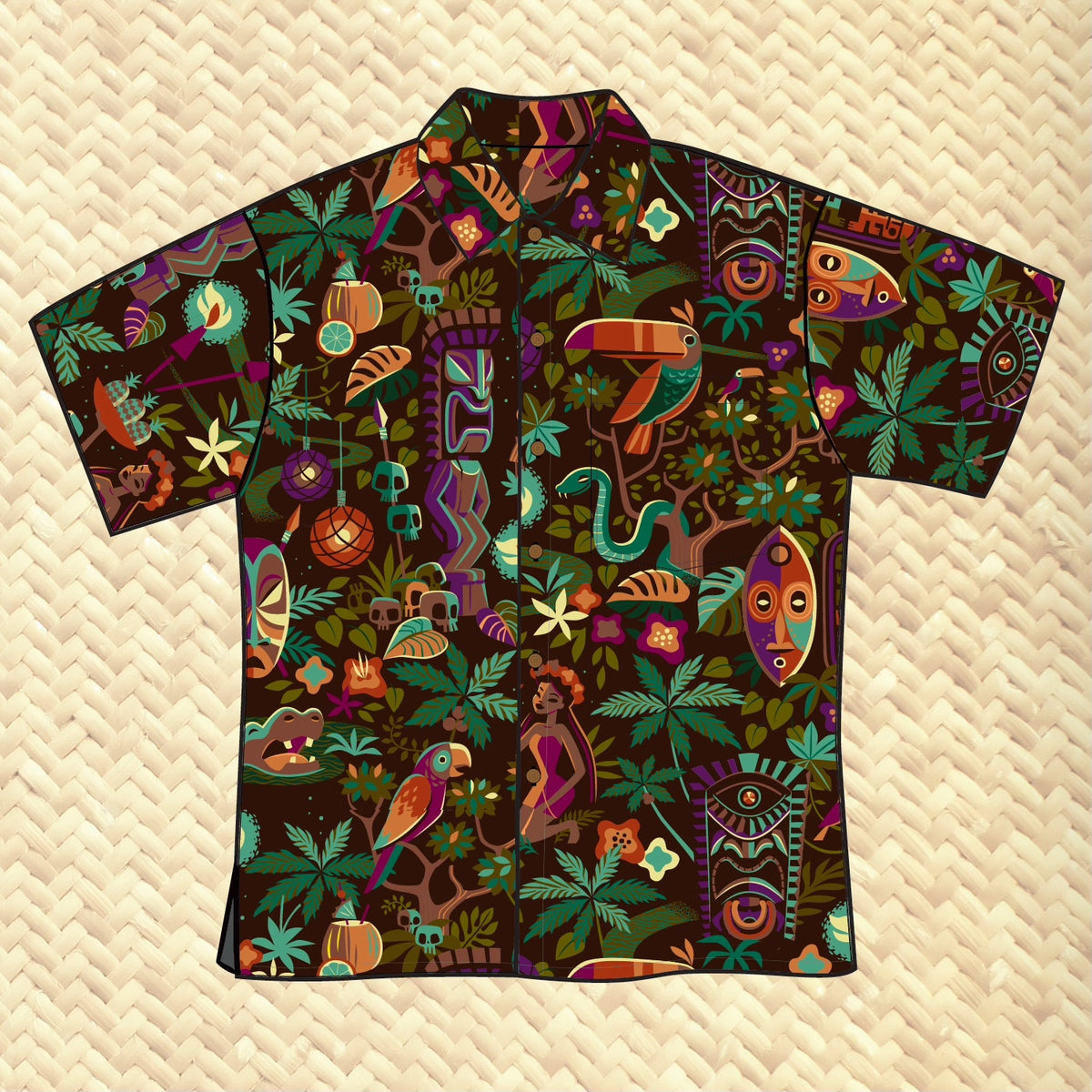 Jeff Granito's 'Forbidden Jungle' Park Bag - Rolling Pre-Order / Ready to Ship! main image 1