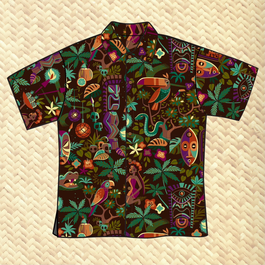 Jeff Granito's 'Forbidden Jungle' - Unisex Aloha Shirt - Pre-Order