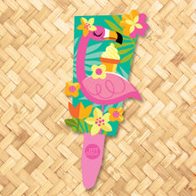Jeff Granito's 'Pineapple Perch Flamingo' Metal Yard Stake - Pre-Order!