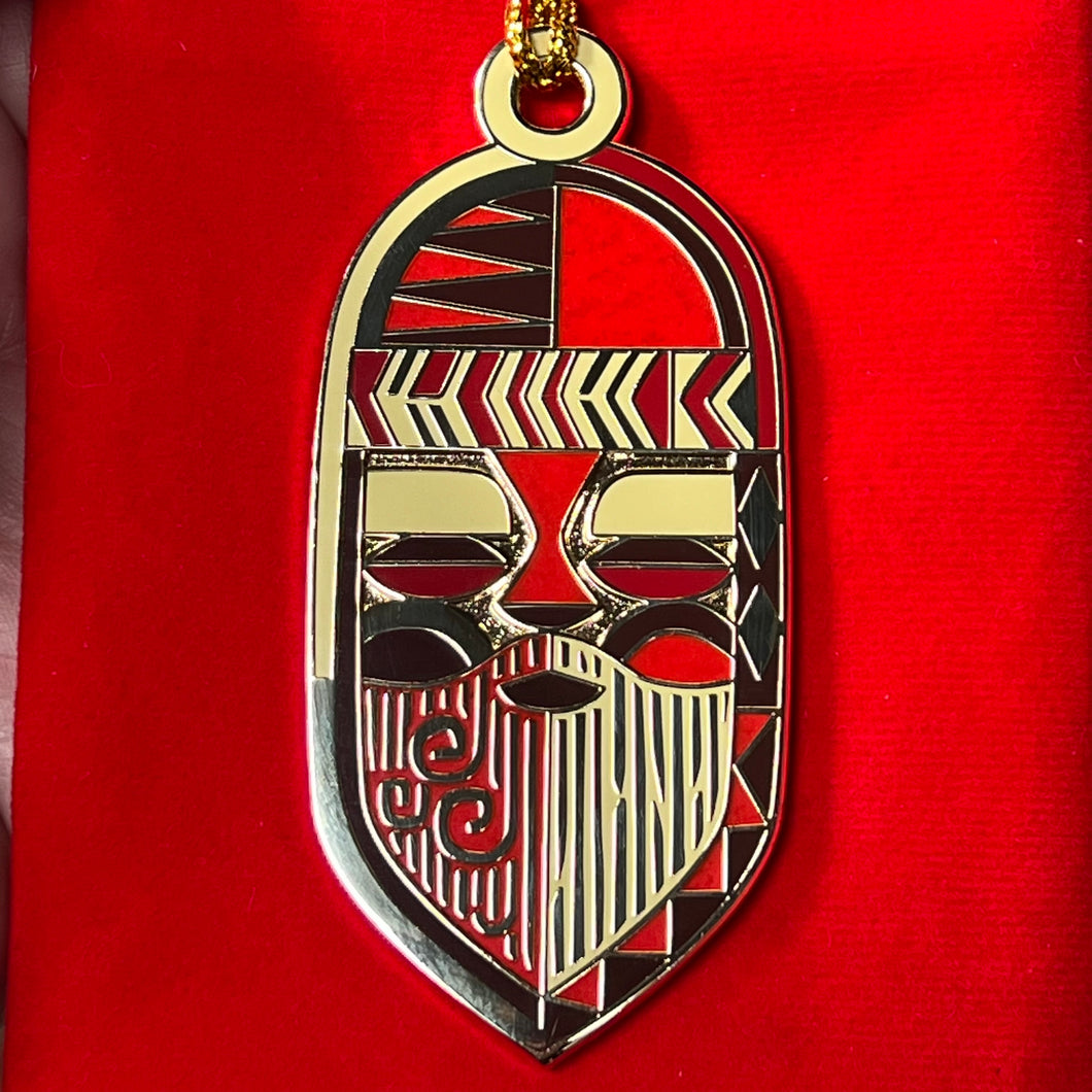 Jungle Jingle Santa Holiday Ornament - US Shipping Included - Ready to Ship