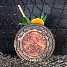 DIVE! DIVE! DIVE!  Sunset Edition - Ceramic Tiki Mug, sculpt by Thor - DECOR USE ONLY - Ready to Ship! (FREE SHIPPING in U.S.)
