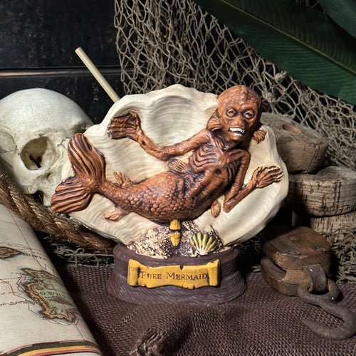 Thor's Koro Sea Fijee Mermaid, Small Batch Limited Edition, Tiki Mug - Ready to Ship early April (US Shipping Included)