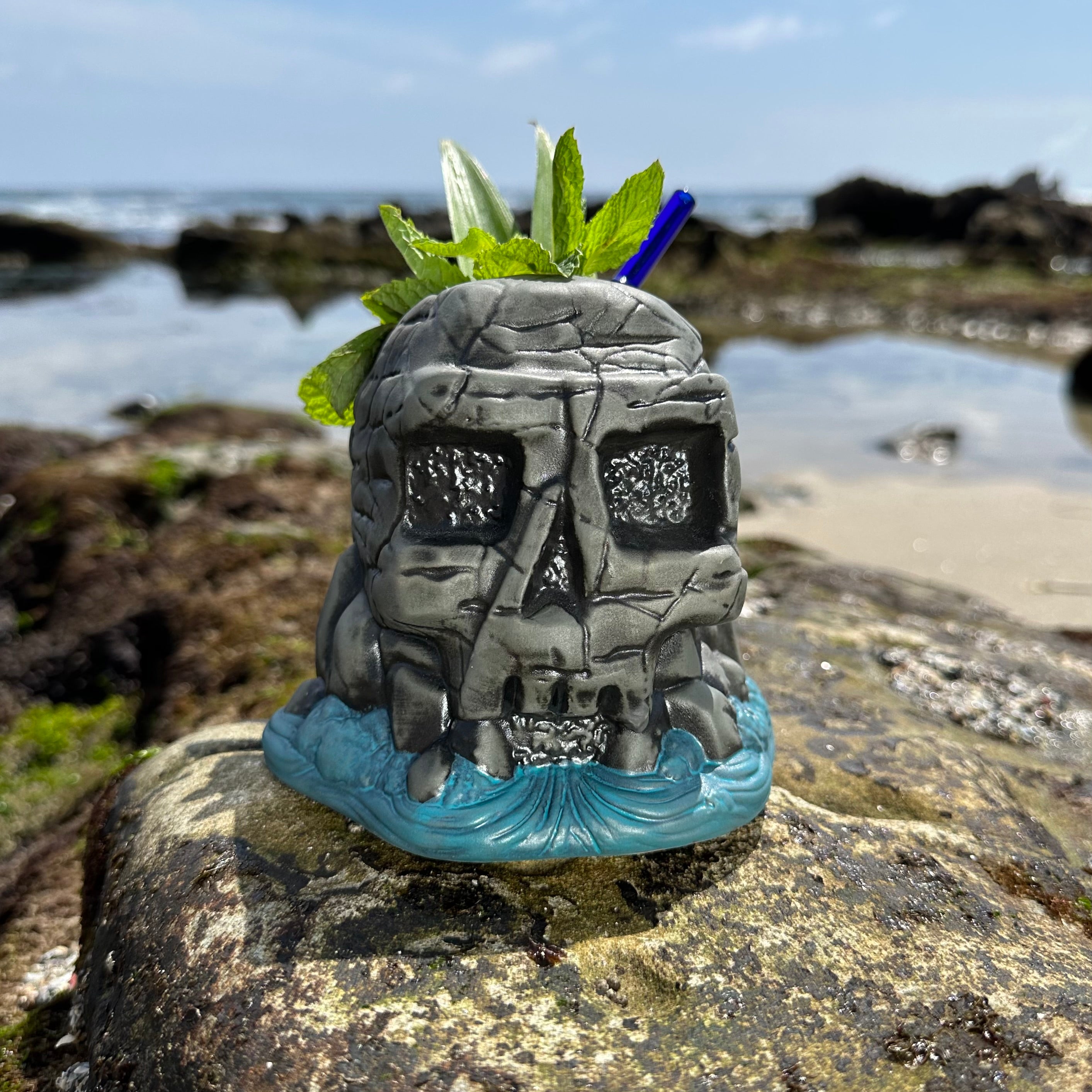 スカル マグ カップ Skull Mug ☆検索tiki barティキ髑髏ドクロ