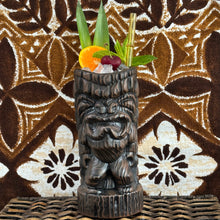 Hoa Kahiko Ku Tiki Mug (Dark Wood glaze), sculpted by Thor - Ceramic - Limited Edition / Limited Time Pre-Order