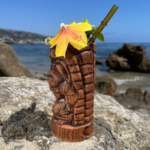 Hoa Kahiko Ku Tiki Mug, sculpted by Thor - Ready to Ship!