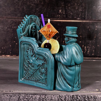 Thor's Phantom Pipes ceramic Tiki Mug (Ghostly Blue Edition) - Ready to Ship! (FREE Shipping in U.S.)