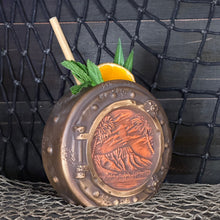 DIVE! DIVE! DIVE!  Sunset Edition - Ceramic Tiki Mug, sculpt by Thor - DECOR USE ONLY - Ready to Ship! (FREE SHIPPING in U.S.)