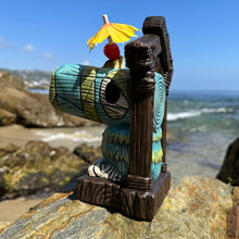 Tiki tOny's Hanging Toucan Tiki Mug (Blue-Green), sculpted by Thor - Limited Edition / Limited Time Pre-Order