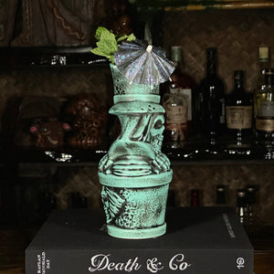 Thor's Haunted Hatbox Tiki Mug - DECOR USE ONLY - Ready to Ship! (FREE SHIPPING in U.S.)