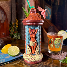 Tiki Falls Rain Lamp ceramic Tiki Mug - Limited Release of 50 - Made in USA - Ready to Ship!