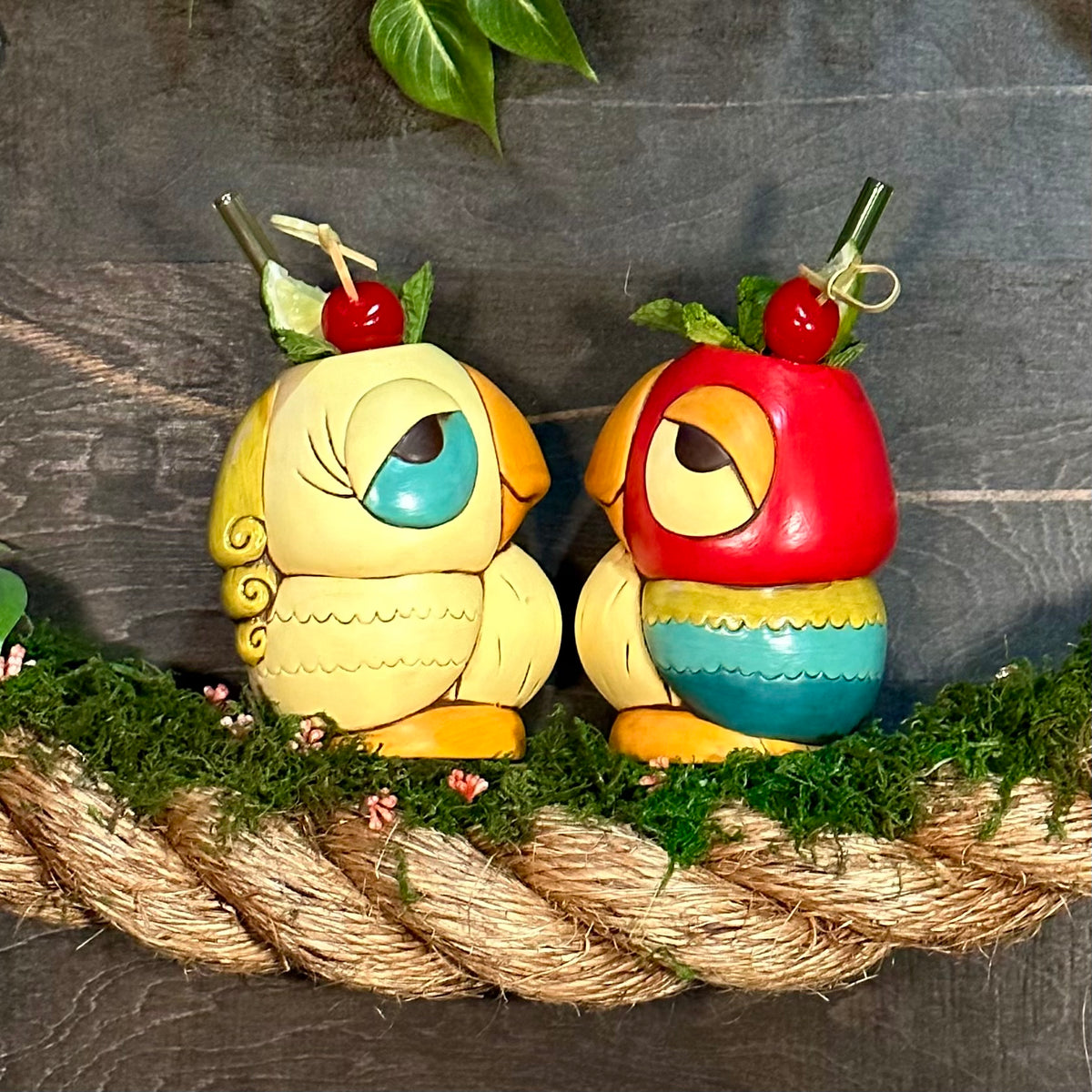 Tiki tOny's Jose & Rosita Chirp Chirp (Vintage Warm) - Ceramic Tiki Mug ...