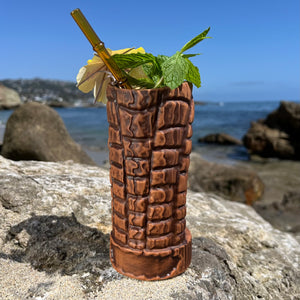 Hoa Kahiko Ku Tiki Mug, sculpted by Thor - Ready to Ship!