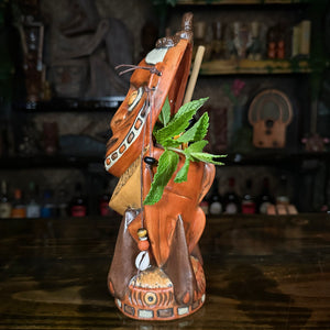 Danielle Mann's "Headhunter Trophy" Ceramic Tiki Mug - Limited Edition / Limited Production Pre-Order