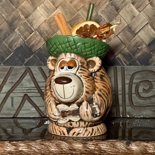 Tiki tOny's Tiki Bear Jamboree (Green) - Ceramic Tiki Mug - Limited Edition / Limited Time Pre-Order